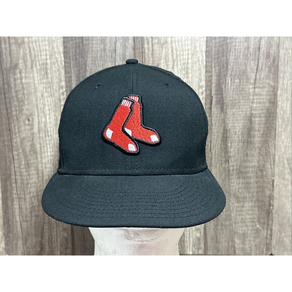Boston Red Sox New Era 2004 World Series Patch 59FIFTY Fitted Size 7 1/8 Hat Cap - Picture 1 of 16